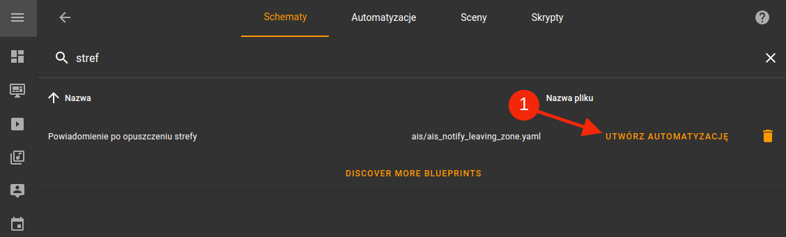 Dodanie nowej automatyzacji